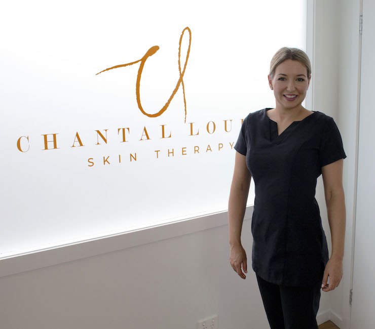 Chantal wearing black shirt